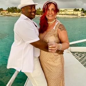 Full length formal gown